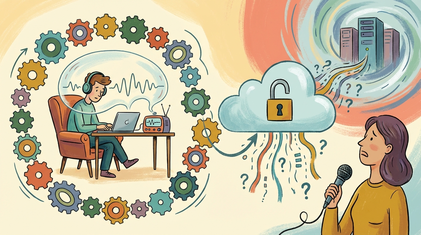 Why Cloud Transcription Creates Problems for Sensitive Interviews