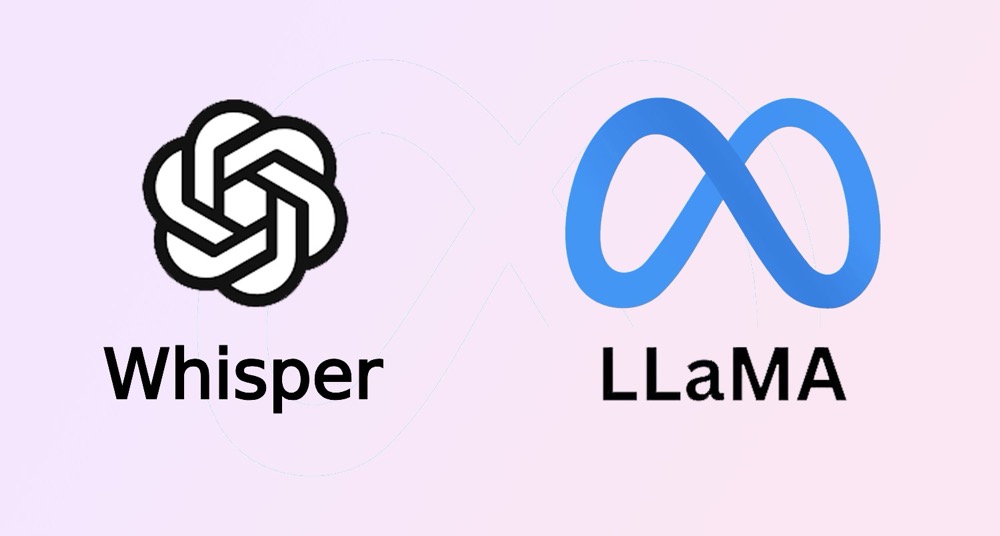 Open source AI models: Whisper and Llama
