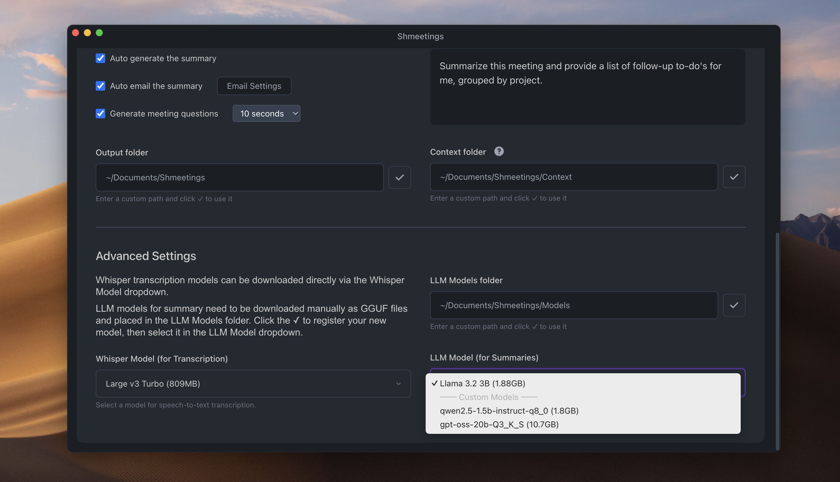 Use Custom AI Models